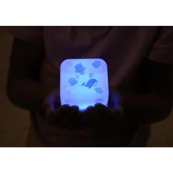 Cloud b Veilleuse Cube B Océan Bleu