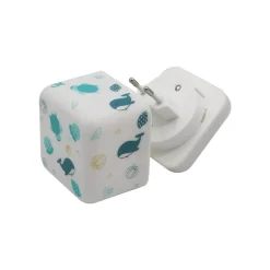 Cloud b Veilleuse Cube B Océan Bleu