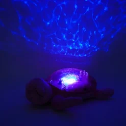 Cloud b Veilleuse projection musicale Tranquil Turtle Rose