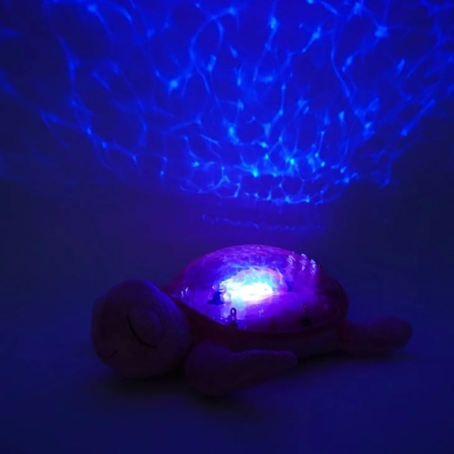 Cloud b Veilleuse projection musicale Tranquil Turtle Rose