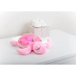 Cloud b Veilleuse projection musicale Tranquil Turtle Rose