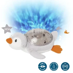 Cloud b Veilleuse tranquil penguin Multicolore