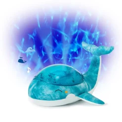 Cloud b                    Veilleuse Tranquil Whale Rechargeable    Bleu