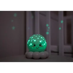 Cloud b Veilleuse Twinkles To Go Octo Vert Pastel