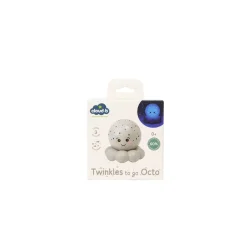 Cloud b Veilleuse Twinkles To Go Octo Vert Pastel