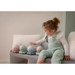 Cloud b Veilleuse Twinkles To Go Octo Bleu Pastel