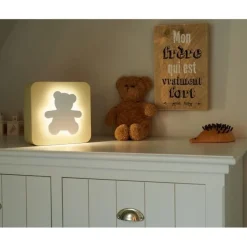 COLORLIGHT                    Veilleuse et enceinte décorative    Ourson