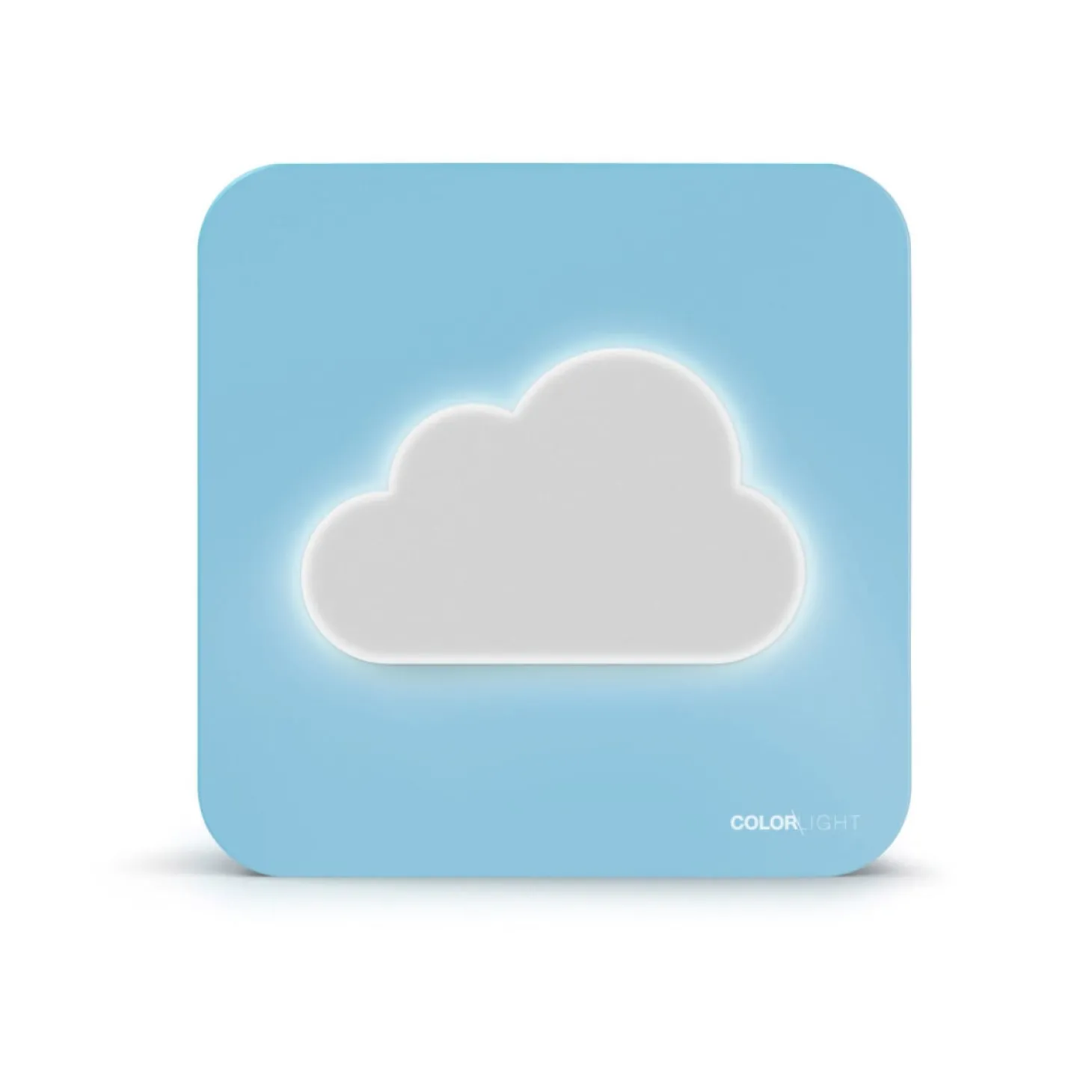 COLORLIGHT Veilleuse et enceinte décorative Nuage