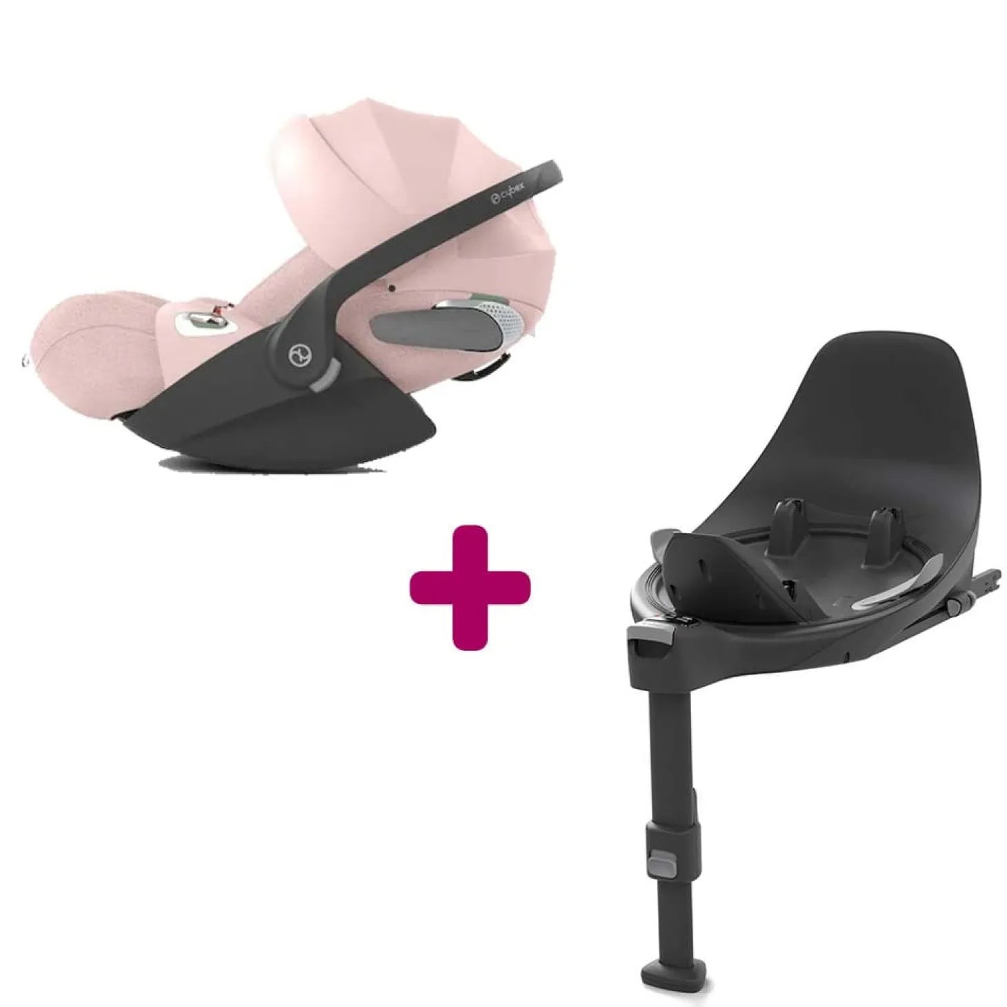 Coque Cloud T i-Size Tissu Plus Peach Pink + base T i-size de Cybex 3 avis