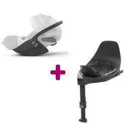 Coque Cloud T i-Size Tissu Plus Mirage Grey + base T i-size                            de Cybex                                                                                                                3 avis