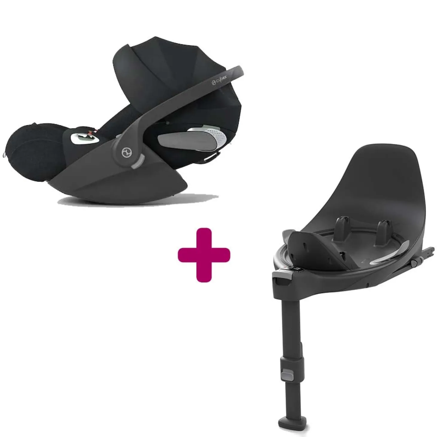 Coque Cloud T i-Size Tissu Plus Sepia Black + base T i-size de Cybex 3 avis