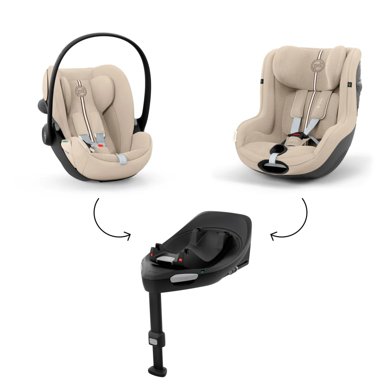 Cybex Base G3 pour siège auto Noir