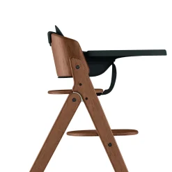 Cybex                    Chaise haute bébé Pliante et Évolutive Pack Click & Fold 3-en-1    All Natural Dark