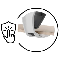 Cybex                    Chaise haute bébé Pliante et Évolutive Pack Click & Fold 3-en-1    All Natural Dark