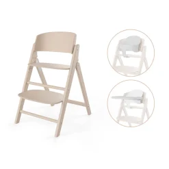 Cybex Chaise Haute Click & Fold 3-en-1 All Natural Light