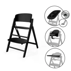 Cybex Chaise Haute Click & Fold 4-en-1 Stunning Black
