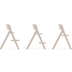Cybex                    Chaise Haute Click & Fold    All Natural Light