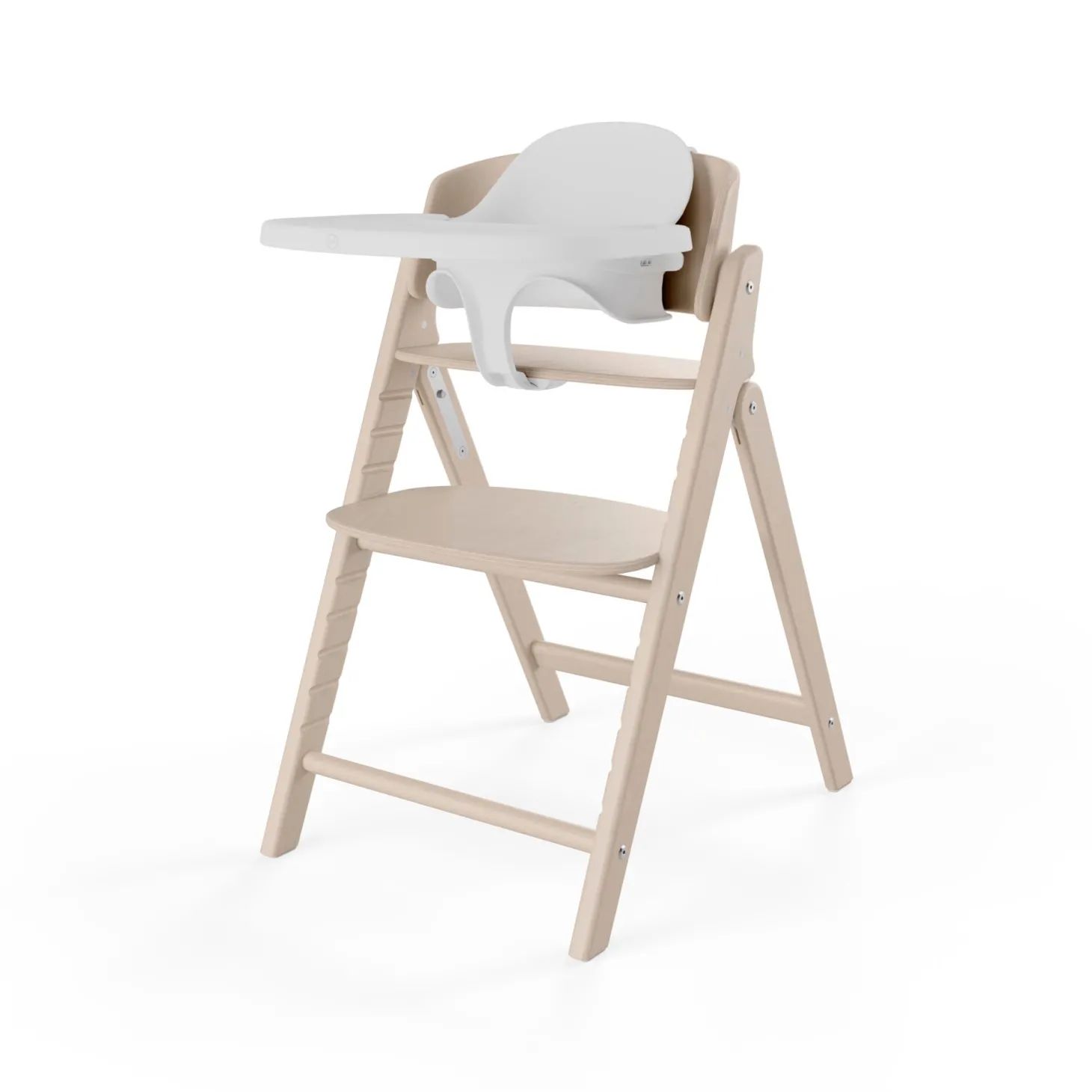 Cybex Chaise Haute Click & Fold 4-en-1 All Natural Light