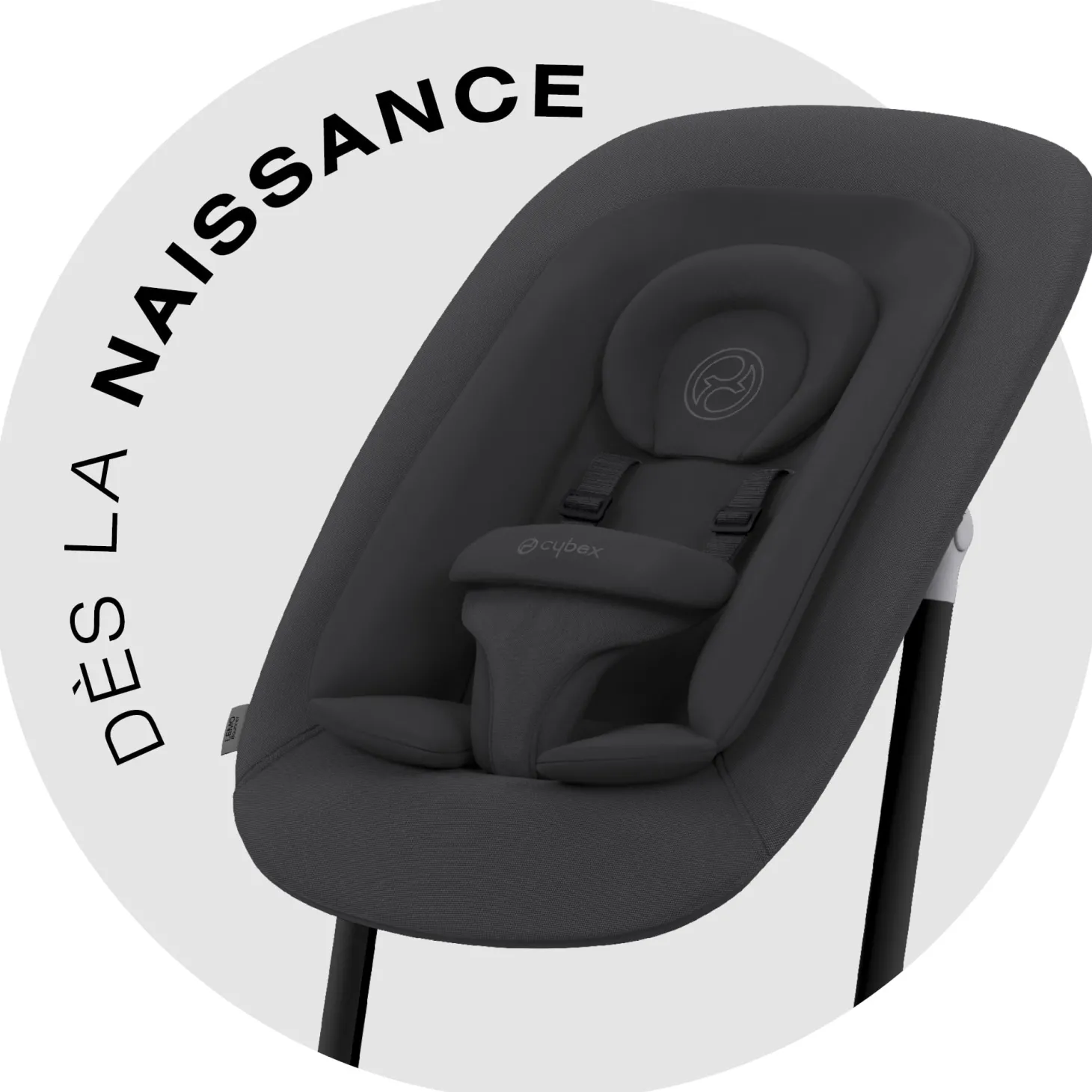 Cybex Chaise haute Lemo 4 en 1 Stunning Black