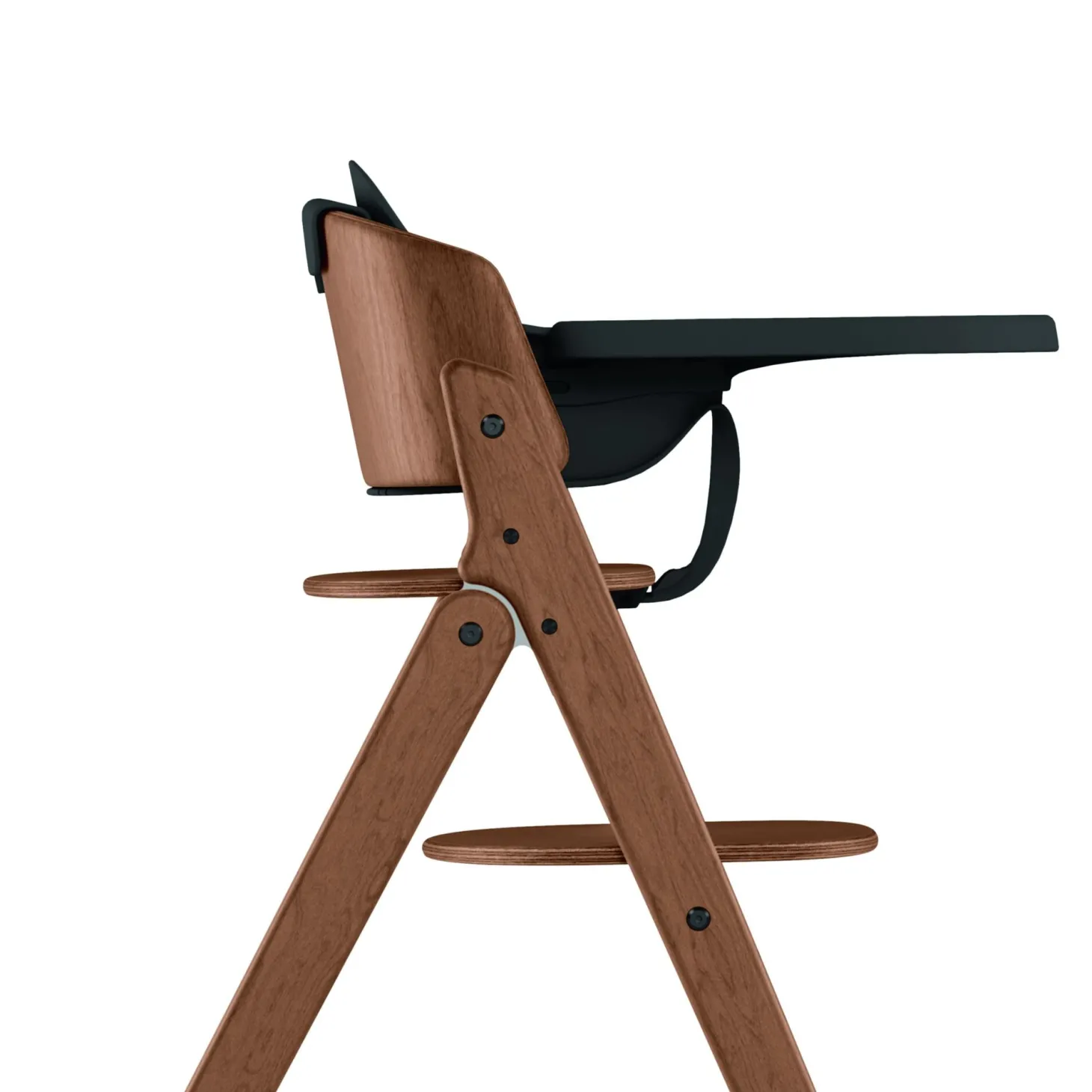 Cybex Chaise haute Évolutive Pliante Click & Fold 4-en-1 All Natural Dark