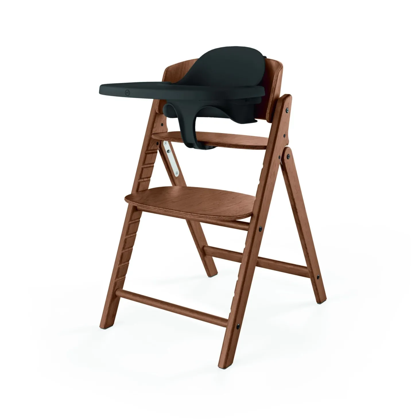 Cybex Chaise haute Évolutive Pliante Click & Fold 4-en-1 All Natural Dark