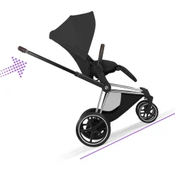 Cybex                    Châssis e-Priam     Chrome