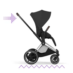Cybex                    Châssis e-Priam     Chrome