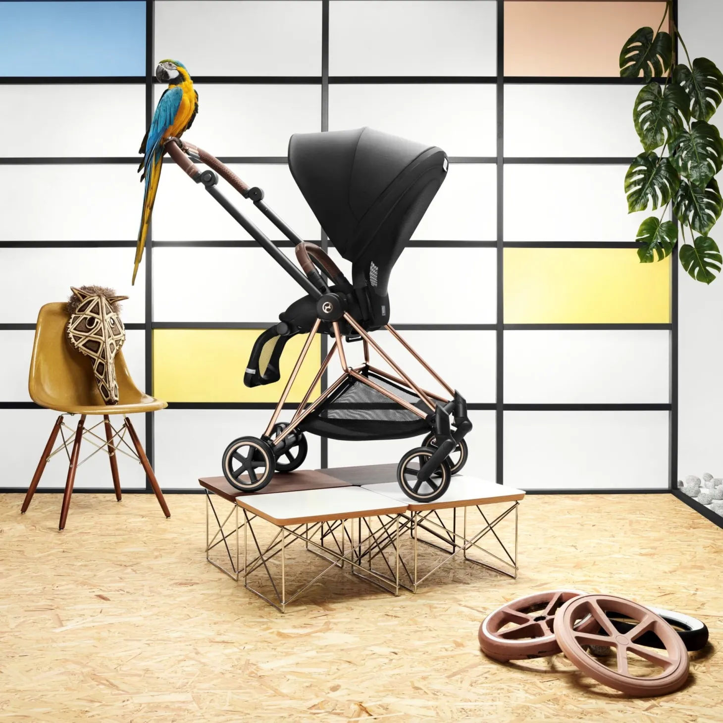 Cybex Châssis poussette Mios Rosegold