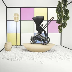 Cybex Châssis poussette Priam Matt Black