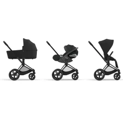 Cybex Châssis poussette Priam Matt Black