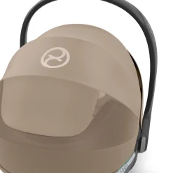 Cybex Coque Auto Cloud T i-Size Tissu Plus Cozy Beige