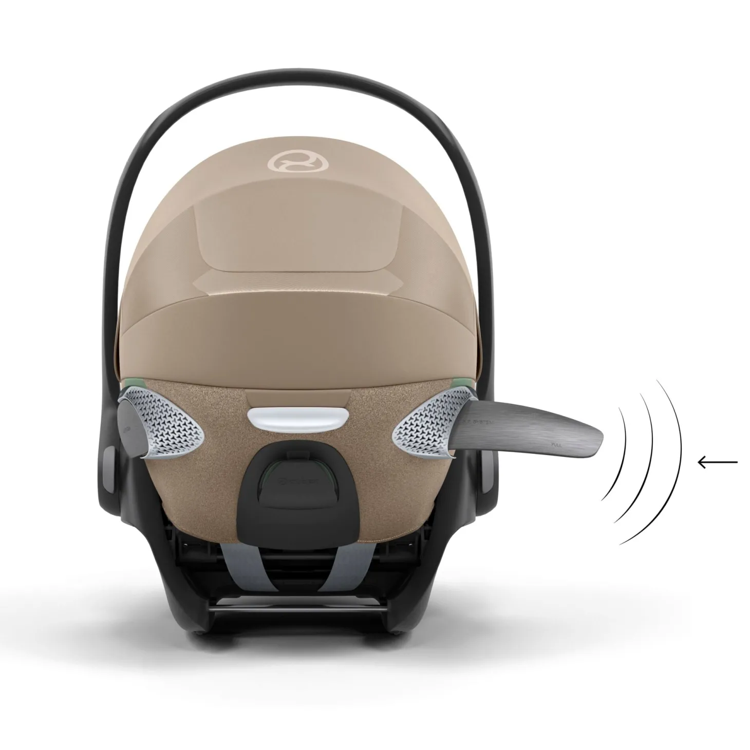 Cybex Coque Auto Cloud T i-Size Tissu Plus Cozy Beige