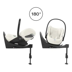 Cybex                    Coque Auto Cloud T i-Size Tissu Plus    Off White