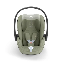 Cybex Coque Auto Cloud T i-Size Tissu Plus Sage Green