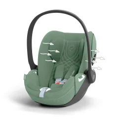 Cybex                    Coque Auto Cloud T i-Size Tissu Plus    Leaf Green