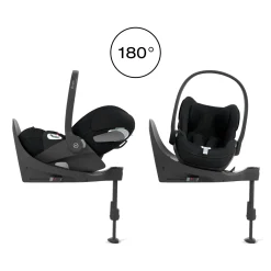 Cybex                    Coque Auto Cloud T i-Size Tissu Plus    Sepia Black