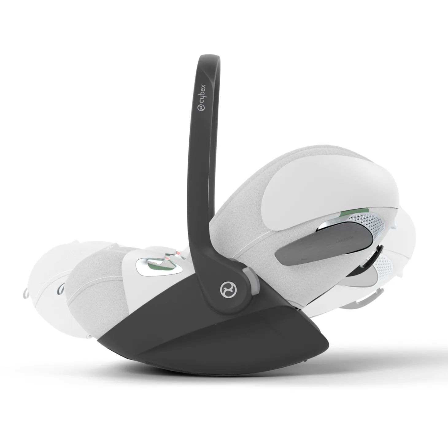Cybex Coque Auto Cloud T i-Size Tissu Plus Platinum White