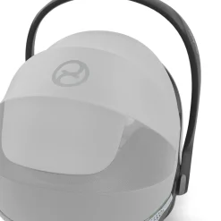 Cybex Coque Auto Cloud T i-Size Tissu Plus Platinum White