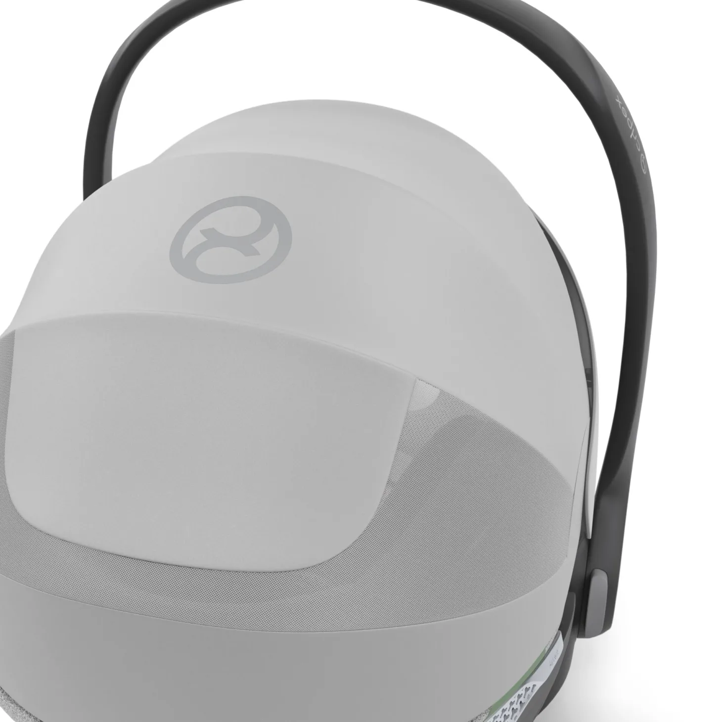 Cybex Coque Auto Cloud T i-Size Tissu Plus Platinum White