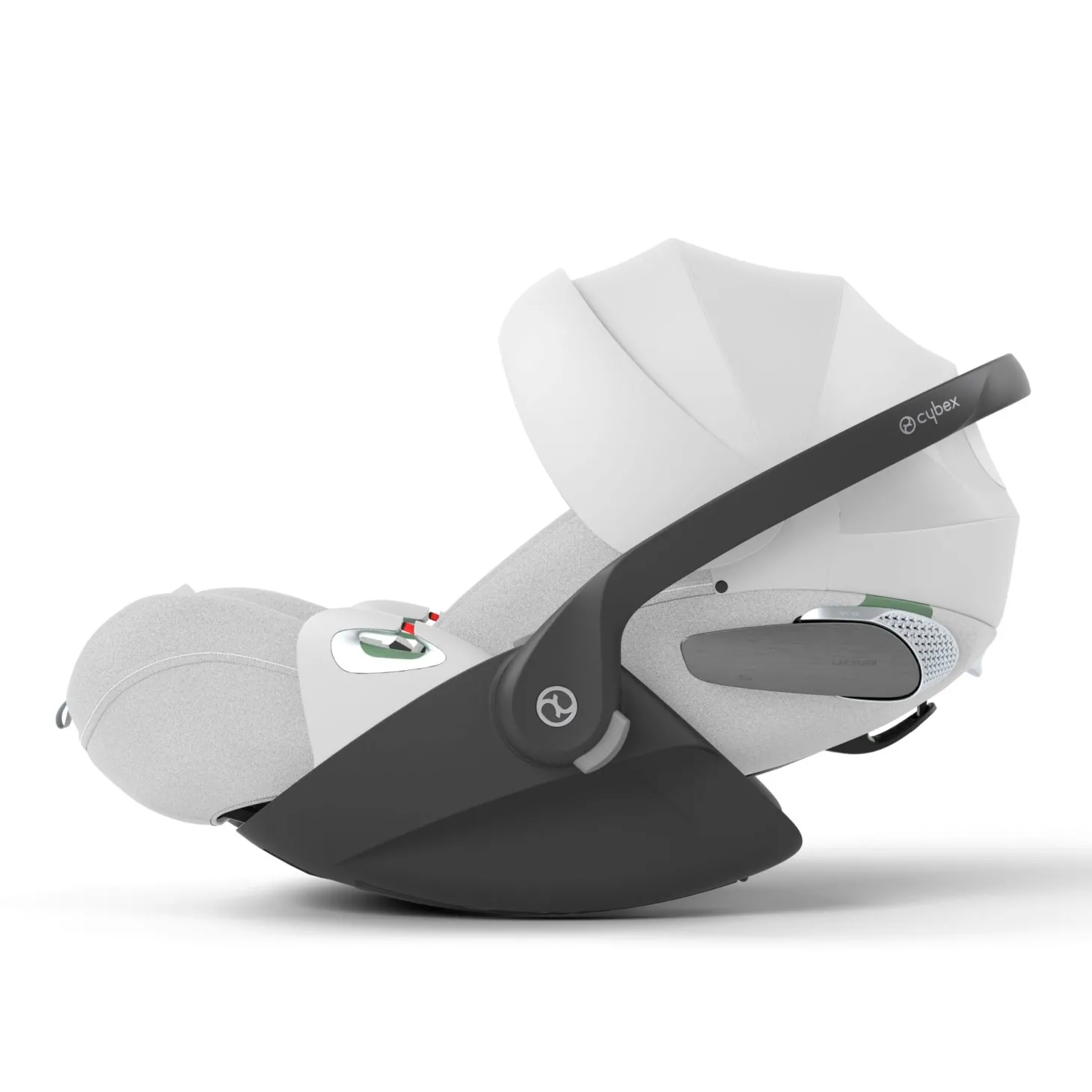 Cybex Coque Auto Cloud T i-Size Tissu Plus Platinum White