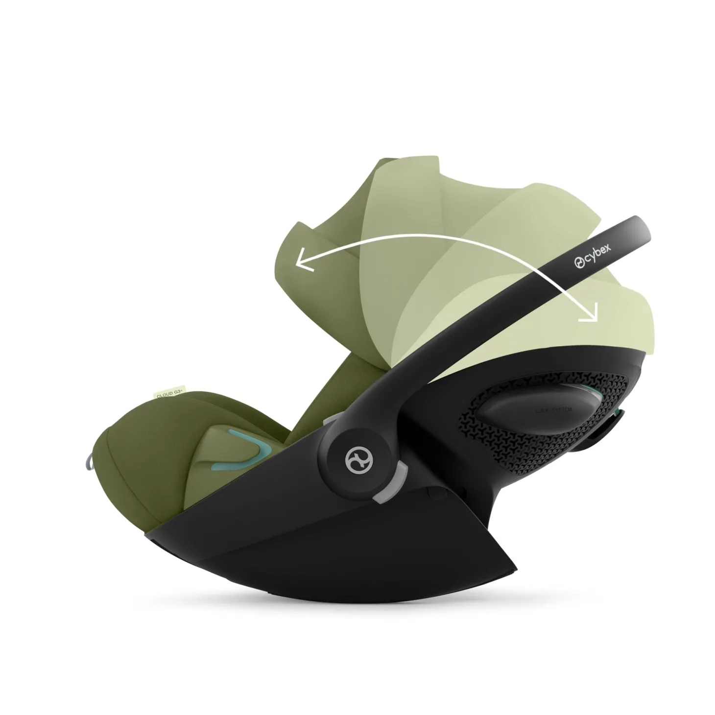 Cybex Coque Cloud G3 Plus Moss Green