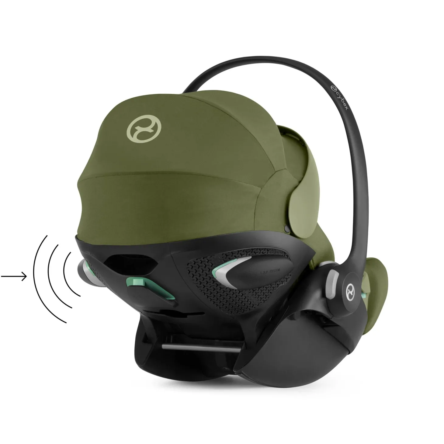Cybex Coque Cloud G3 Plus Moss Green