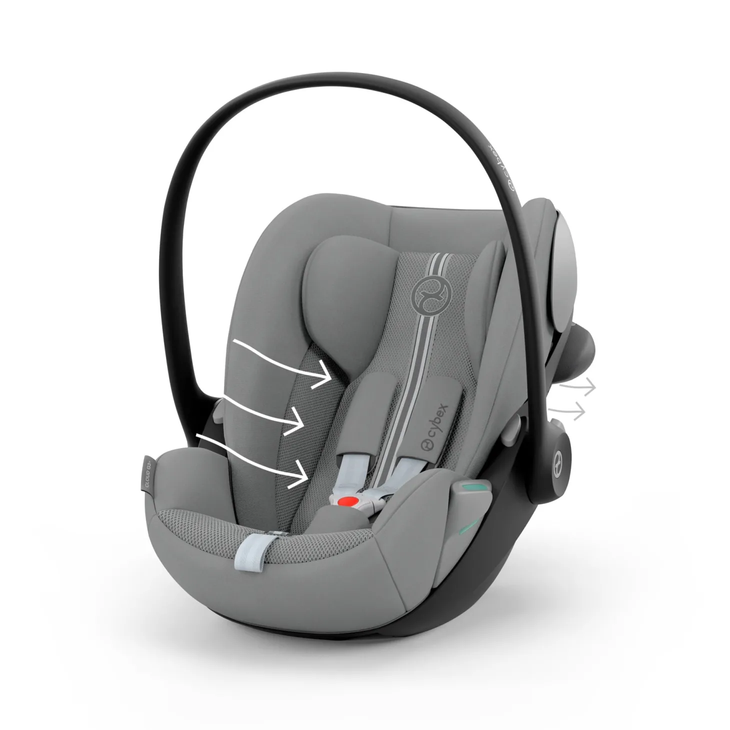 Cybex Coque Cloud G3 Plus Stone Grey