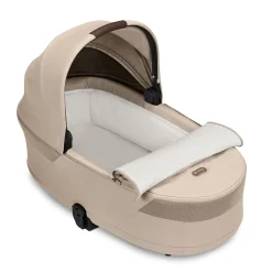 Cybex                    Duo Poussette Balios S Lux + Nacelle Cot S Lux    Châssis Taupe/Almond Beige