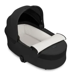Cybex Duo Poussette Balios S Lux + Nacelle Cot S Lux Châssis Noir/Moon Black