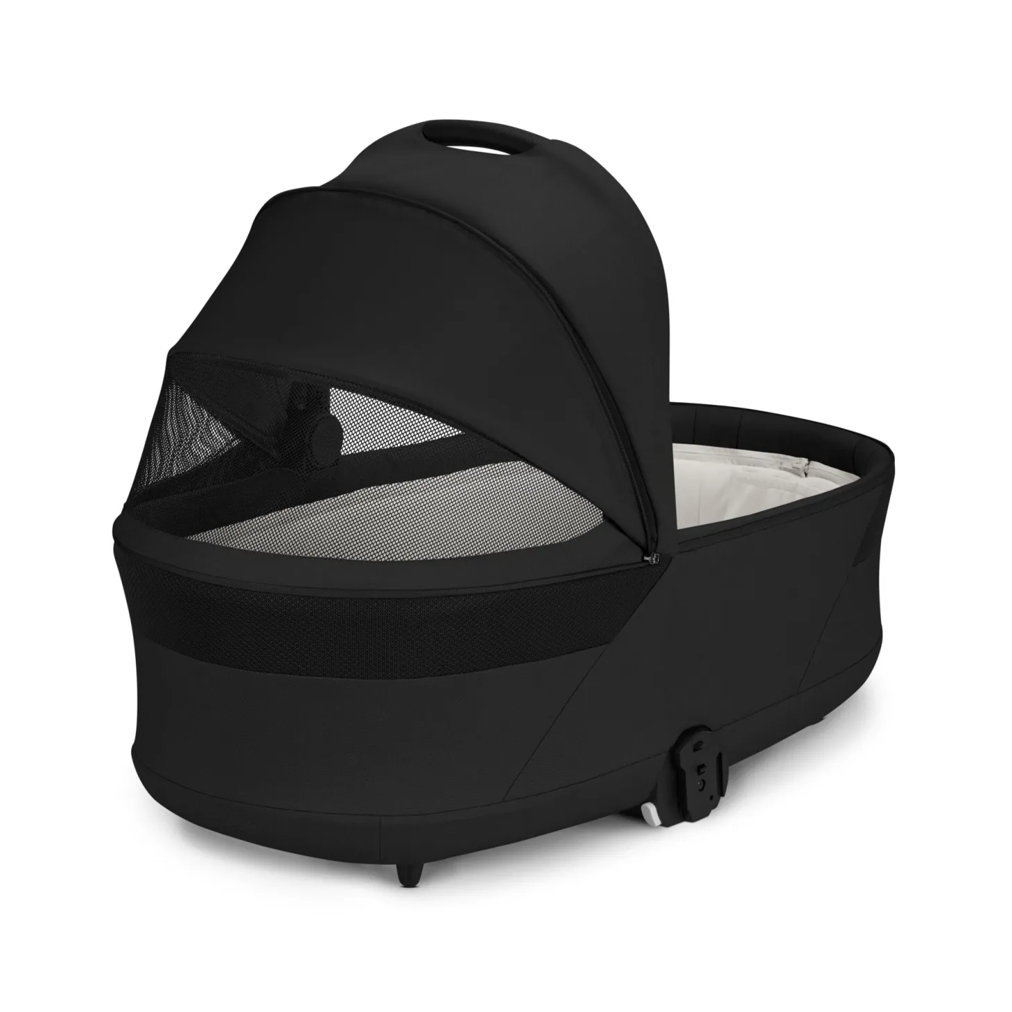 Cybex Duo Poussette Balios S Lux + Nacelle Cot S Lux Châssis Noir/Moon Black