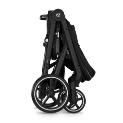 Cybex                    Duo Poussette Balios S Lux + Nacelle Pliable    Châssis noir/Moon Black