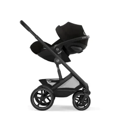 Cybex                    Duo poussette Talos S Lux  + Nacelle pliable    Châssis Noir/Moon Black