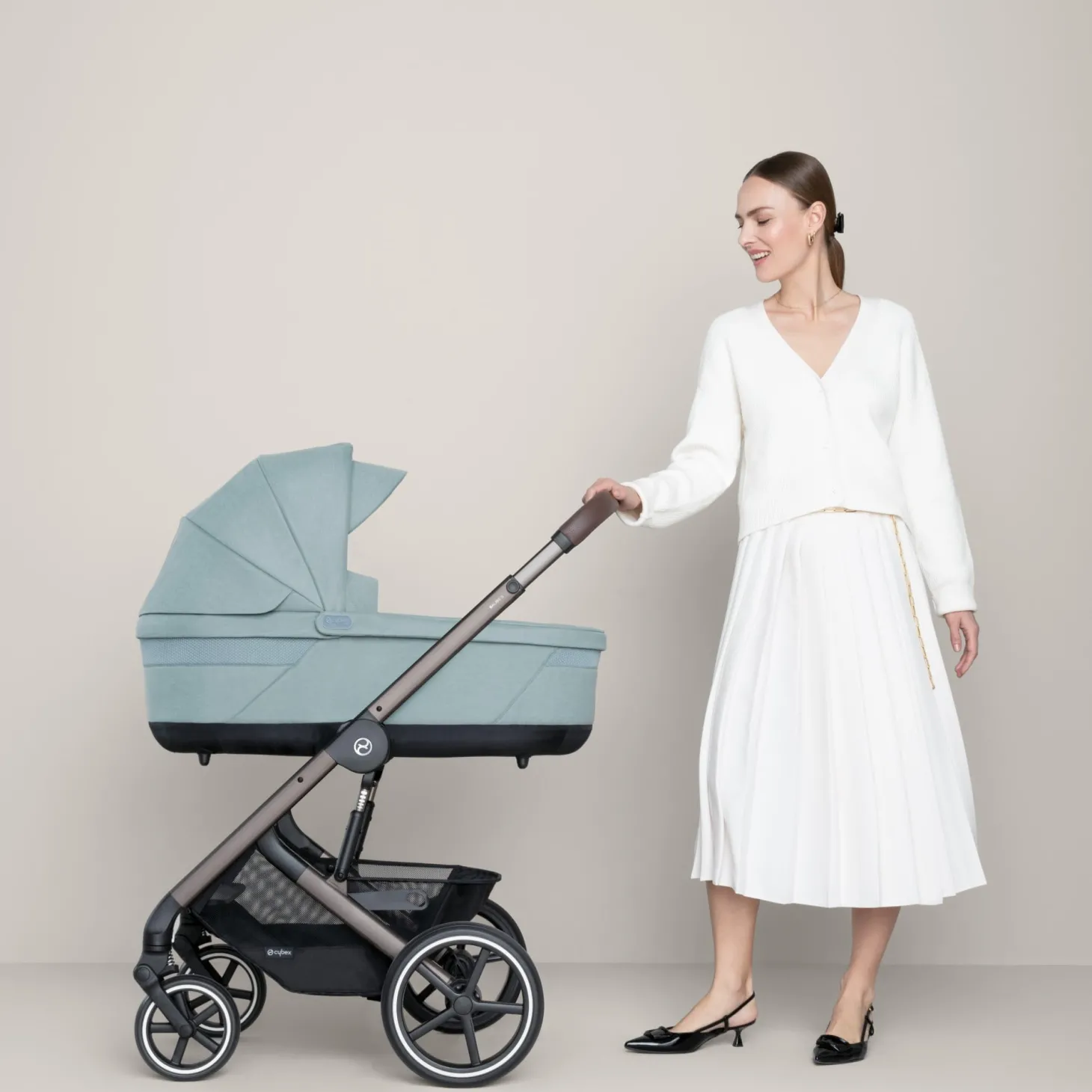 Cybex Nacelle Cot S Lux Chocolate Brown
