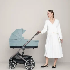 Cybex                    Nacelle Cot S Lux    Moss Green